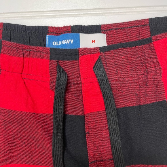 Old navy Plaid PJ Pants size Medium Unisex - Picture 2 of 3